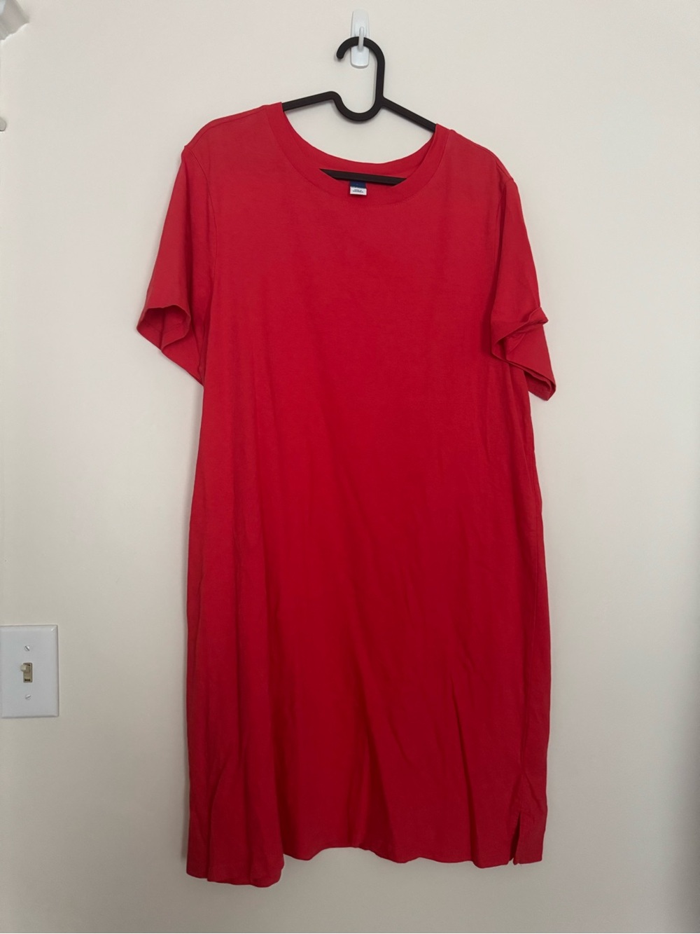 Old Navy Red Short-Sleeve Mini Dress